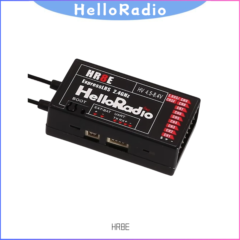 Drone Kit Long Range - HelloRadio HR8E ELRS 2.4GHz 9CH PWM
