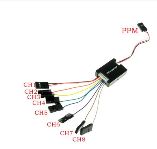 Drone Kit Hexacopter - PWM To PPM Encoder Switcher For