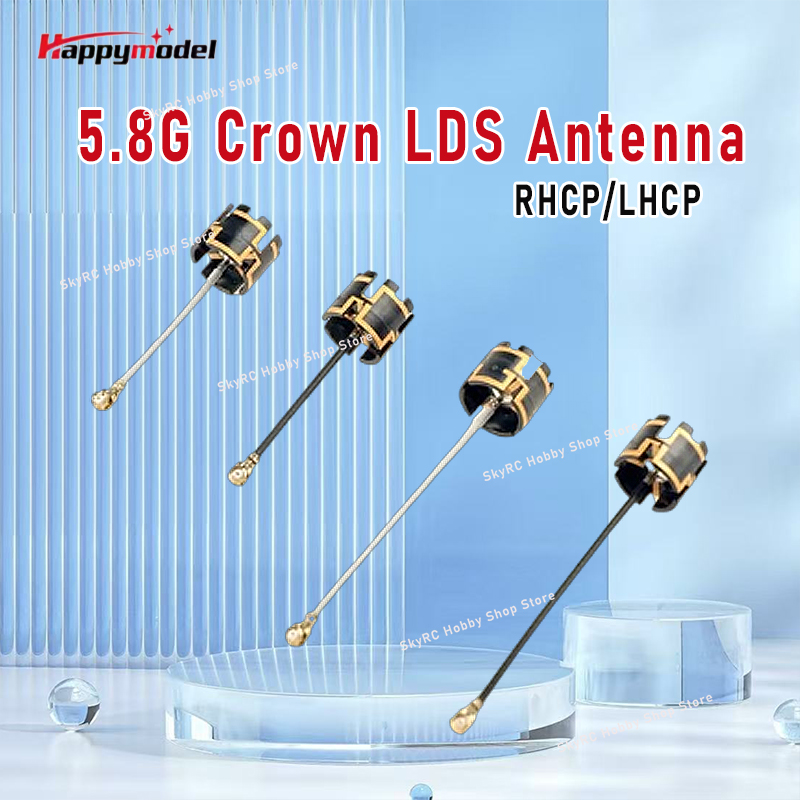 Drone Kit Long Range - Happymodel 5.8G Crown LDS Antenna RHCP/LHCP
