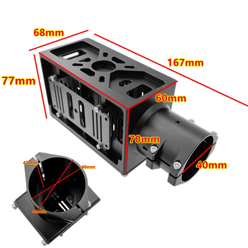 XAERO D40 Carbon Tube Motor Mo - Drone Kit Heavy Lift review and price