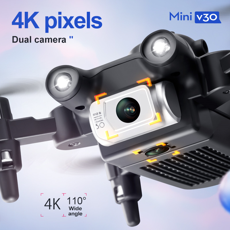 Mini V30 WiFi FPV Drone With 4 - Drone Kit Tricopter review and price