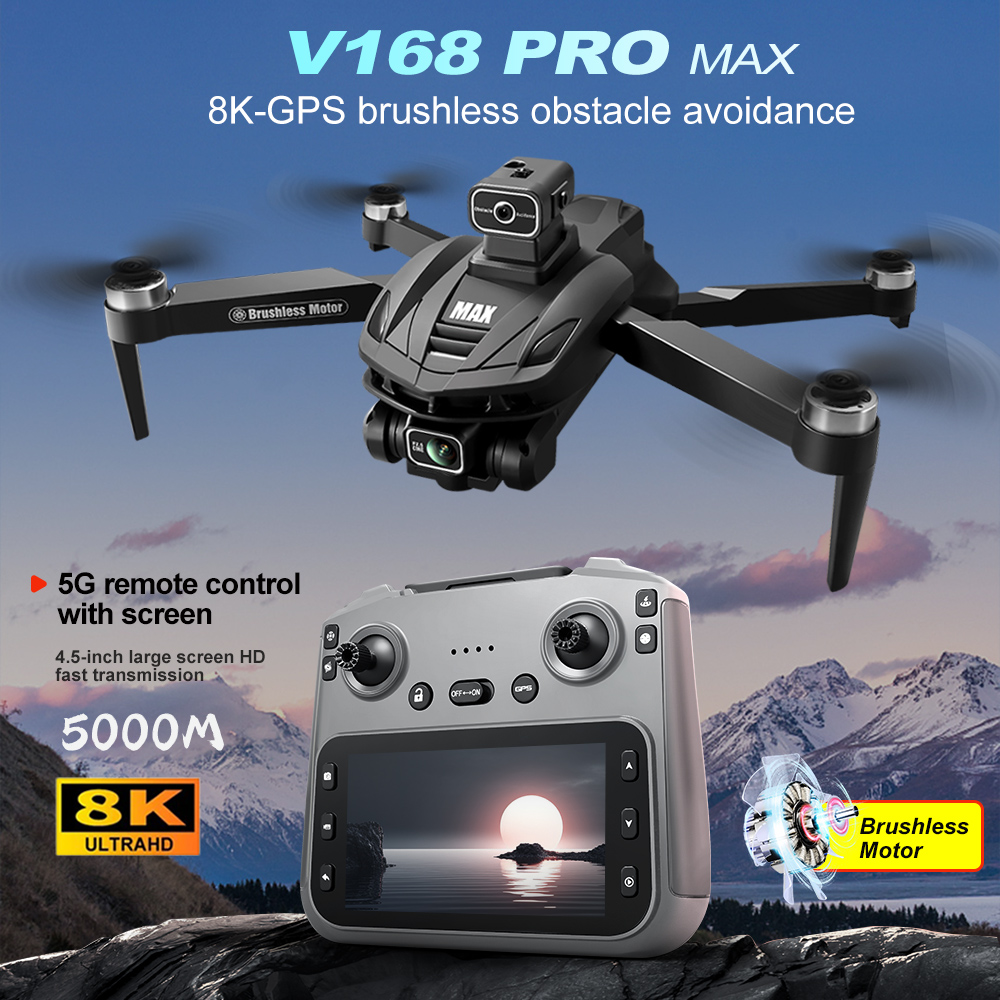 V168 PRO Max GPS Drone 8K Prof - Drone Kit Professional review and price