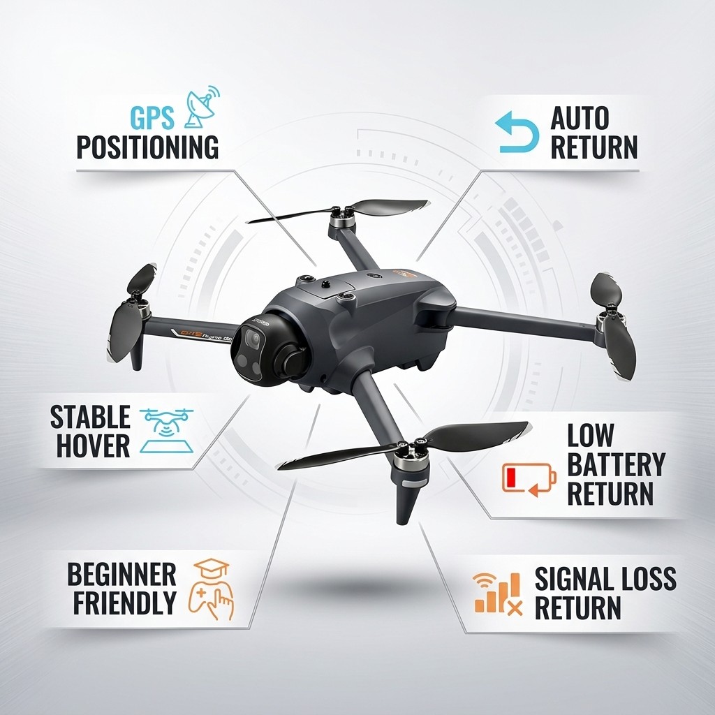 Potensic Drone GPS Auto Return - Drone Kit Long Range review and price