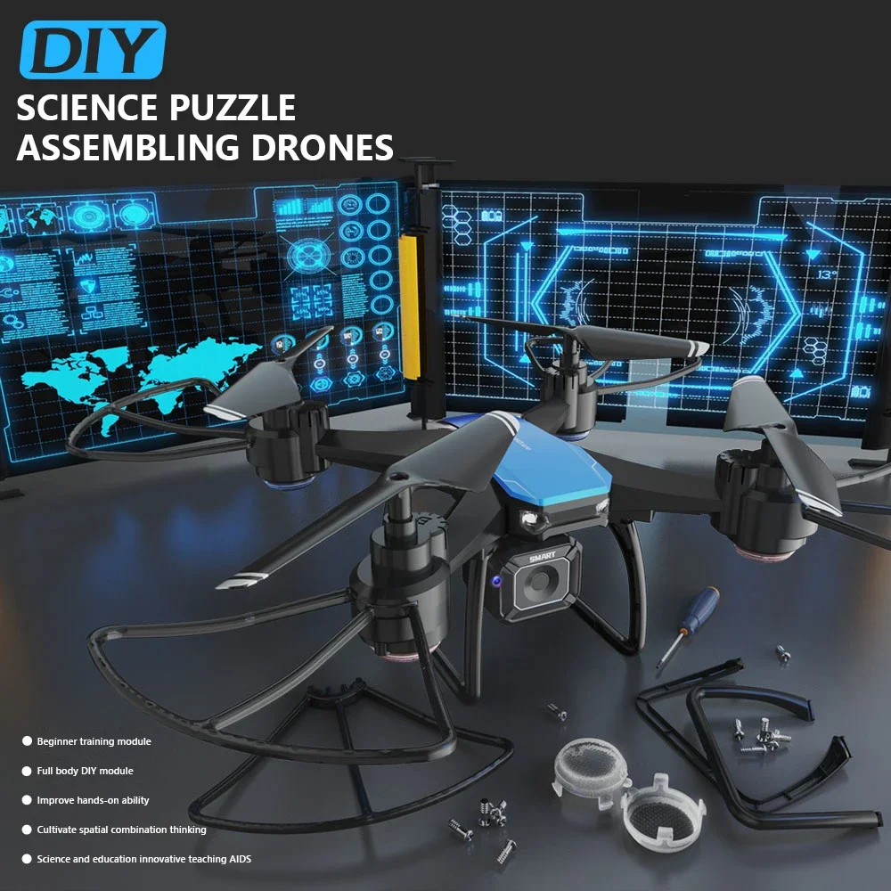 JJRC H108 DIY Teaching Assembl - Drone Kit With Camera review and price