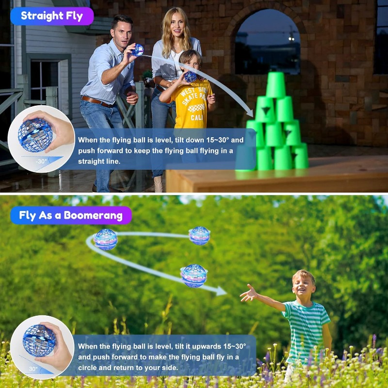 Flying Orb Ball Toy 2025 Boome - Drone Kit Tricopter review and price