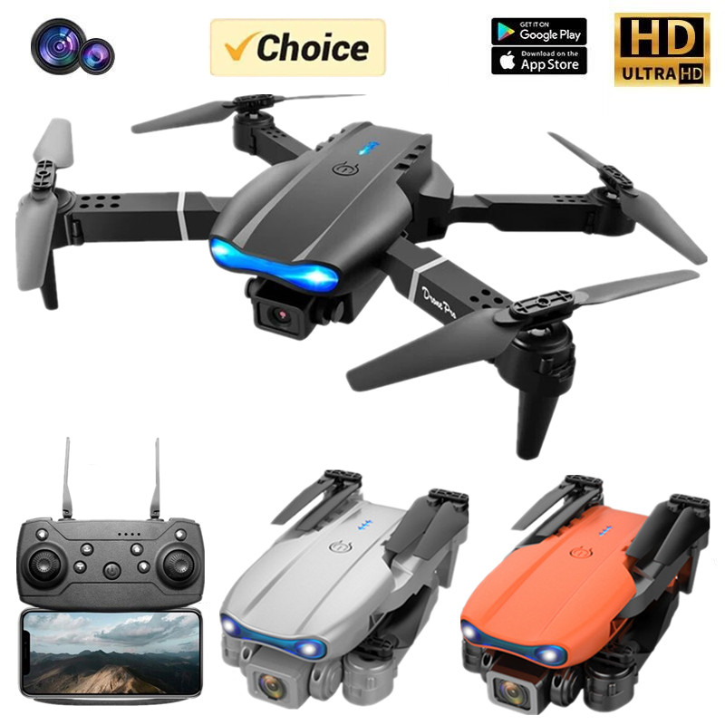 New Mini drone E99 4K WIFI HD  - Drone Kit Tricopter review and price