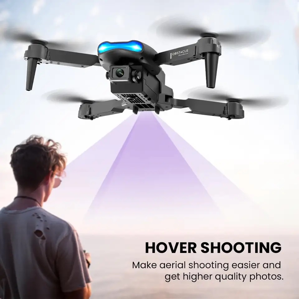 New Mini drone E99 4K WIFI HD  - Drone Kit Tricopter review and price