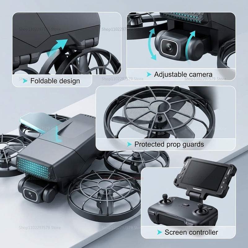 New Drones M8 GPS 8K Professio - Drone Kit With Camera review and price