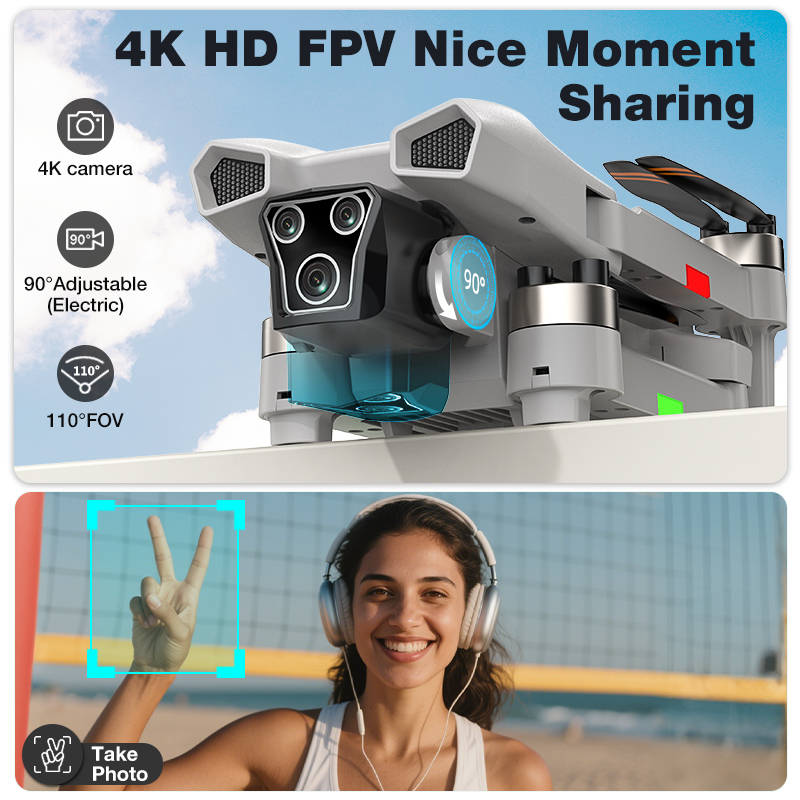 NEW Hot L017 Pro Drone Brushle - Drone Kit Professional review and price