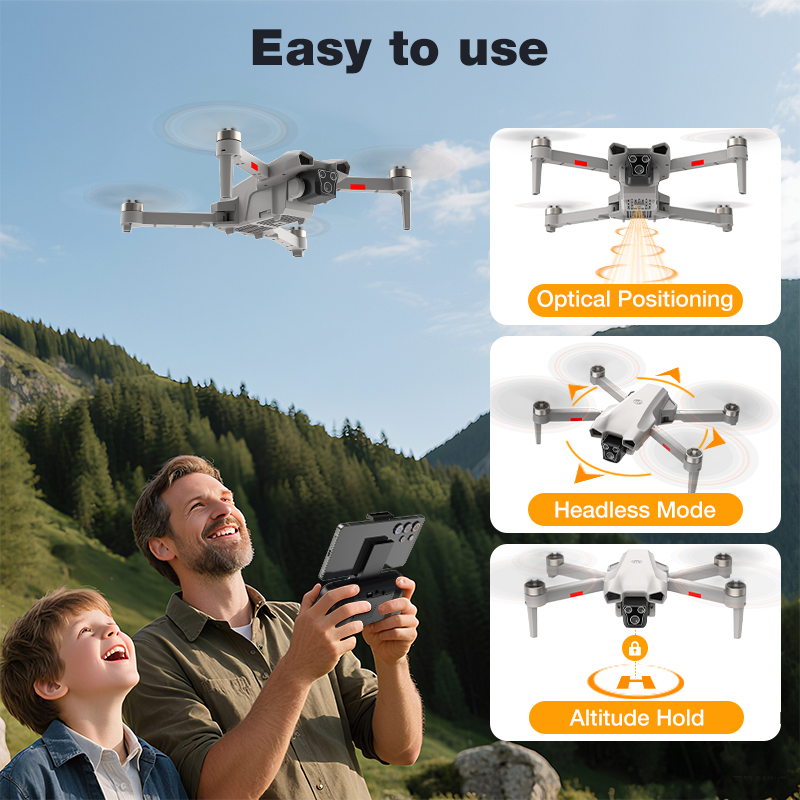 NEW Hot L017 Pro Drone Brushle - Drone Kit Professional review and price