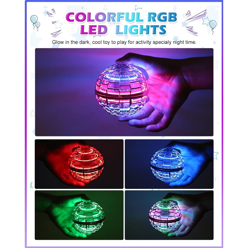 Magic Flying Orb Ball with Lig - Drone Kit Tricopter review and price