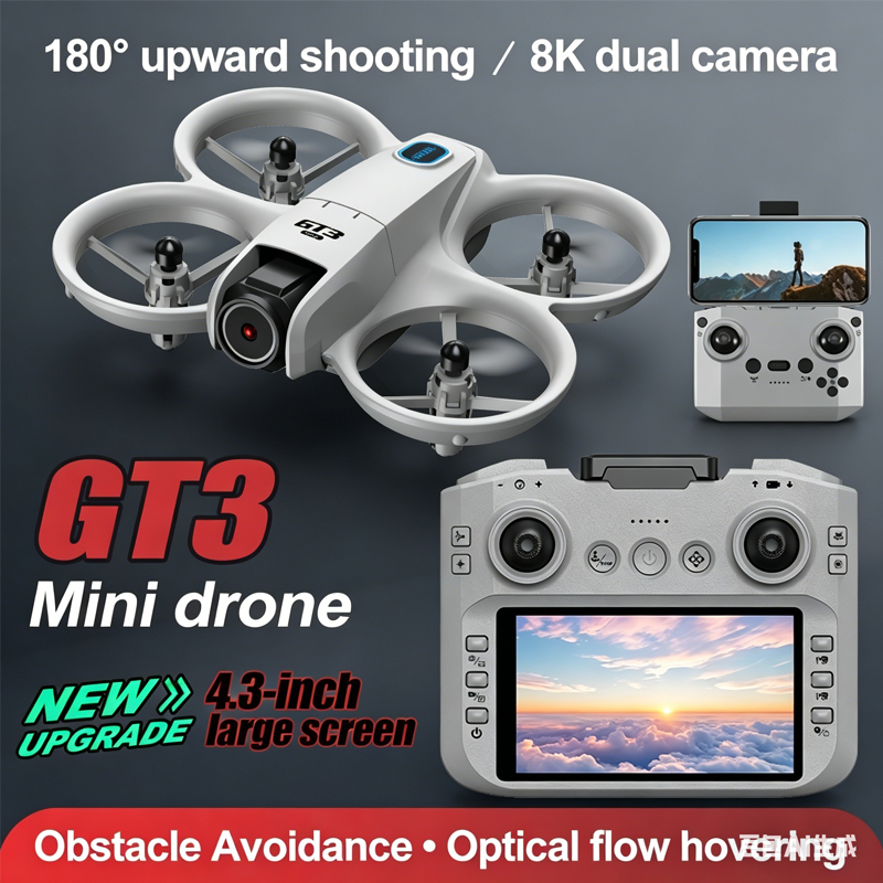 Mini Drone 2026 GT3/GT3 MAX Dr - Drone Kit Tricopter review and price