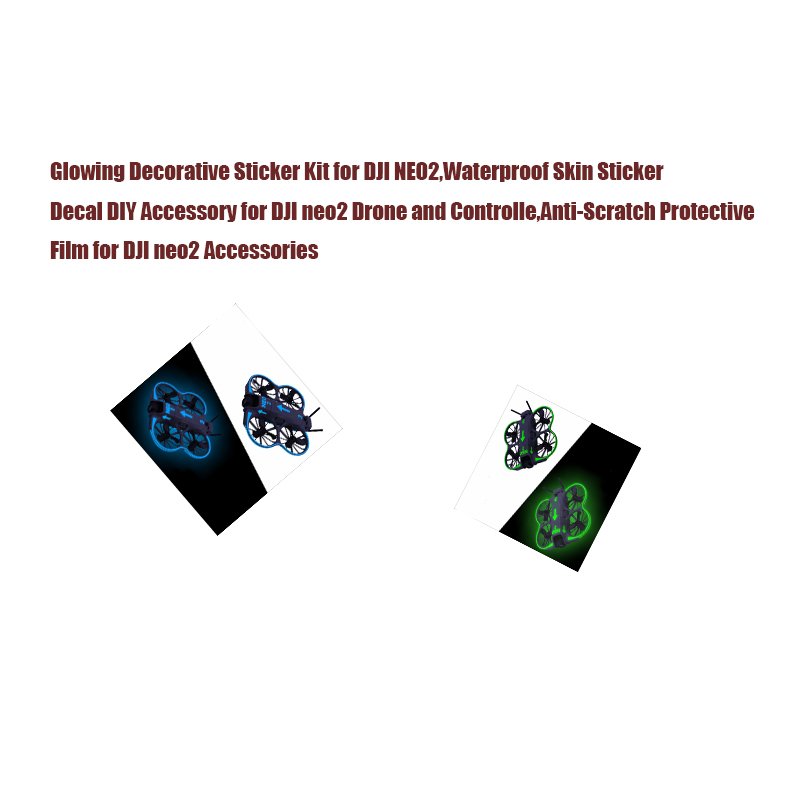 Glowing Decorative Sticker Kit - Drone Kit Waterproof review and price